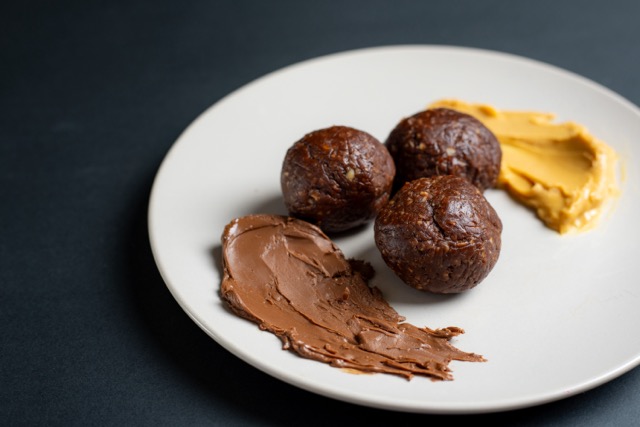 Nutella Peanut Butter Protein Balls